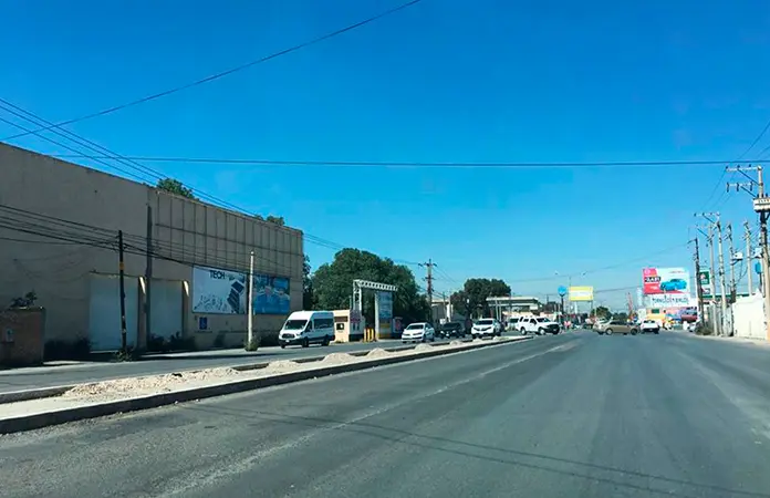 La avenida CFE es un desastre total