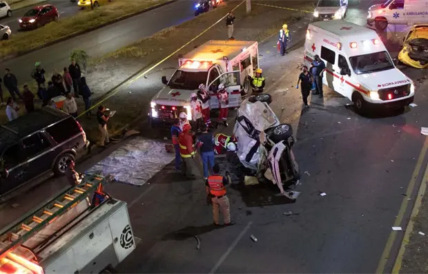 Reporta Cruz Roja alza superior al 20% en accidentes carreteros Reporta Cruz Roja alza superior al 20% en accidentes carreteros