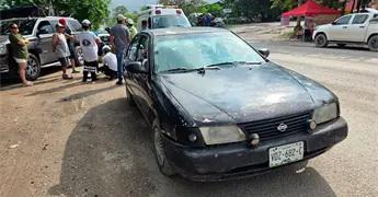Sufre s&oacute;lo lesiones joven atropellado en carretera