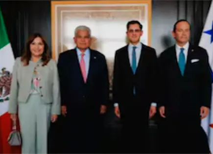 Canciller Velasco recibe a presidente de Panamá Canciller Velasco recibe a presidente de Panamá