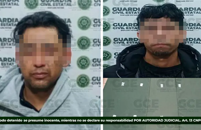 Capturan a par de objetivos prioritarios