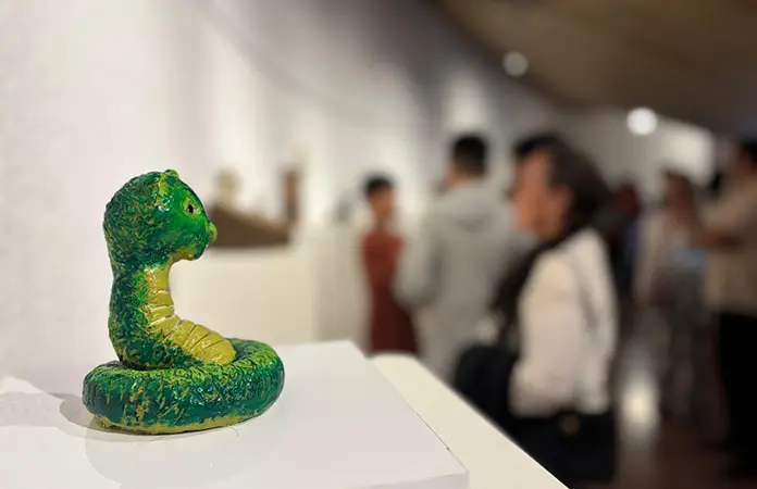Fusión-a-dos, exposición escultórica