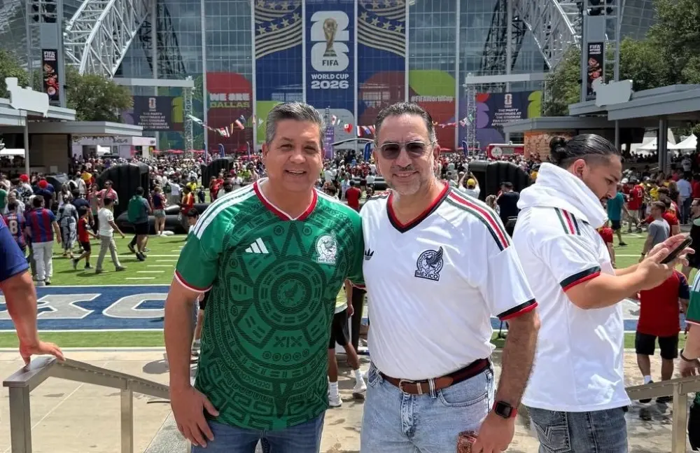Francisco García Cabeza de Vaca (a la izquierda)/Foto: @fgcabezadevaca