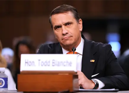 Todd Blanche defiende gestión de archivos Epstein ante Senado Todd Blanche defiende gestión de archivos Epstein ante Senado