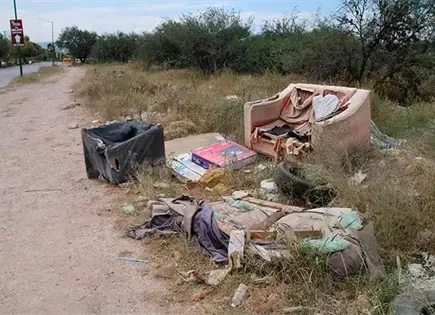 Detectan cuatro tiraderos clandestinos en Villa de Pozos Detectan cuatro tiraderos clandestinos en Villa de Pozos