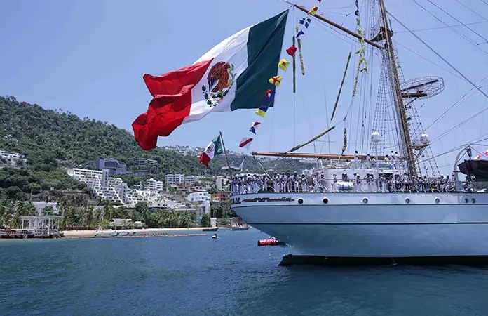 El Cuauhtémoc, de regreso al mar El Cuauhtémoc, de regreso al mar