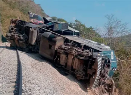 Semar reporta descarrilamiento en Tren Interoceánico de carga en Oaxaca Semar reporta descarrilamiento en Tren Interoceánico de carga en Oaxaca