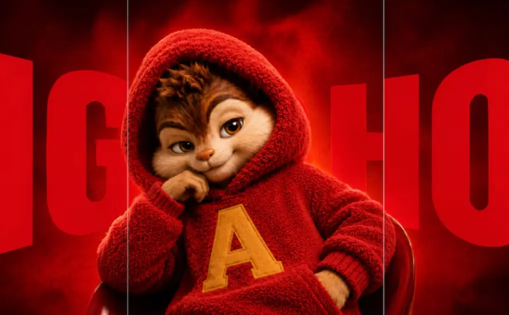 Nuevo diseño de Alvin y las ardillas en redes