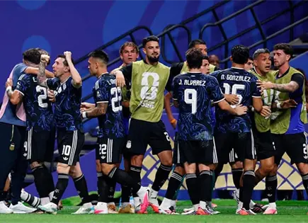 Espa&ntilde;a-Argentina, final entre amigos