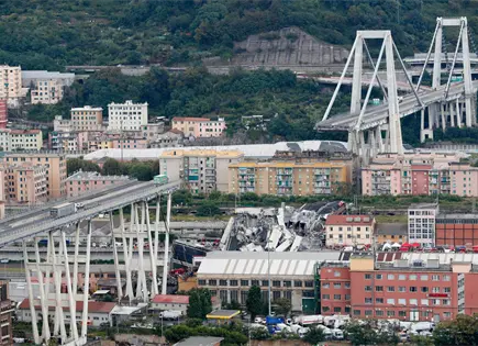 Juicio en Italia sentencia a responsables del puente Morandi Juicio en Italia sentencia a responsables del puente Morandi