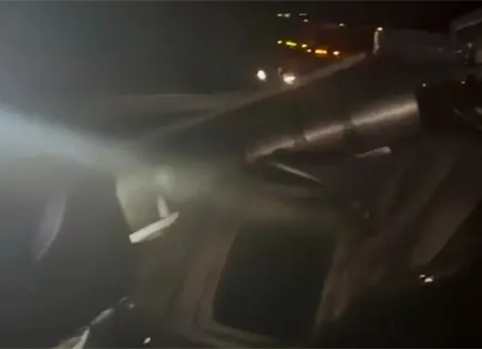 Muere conductor de tr&aacute;iler en volcadura sobre la 57