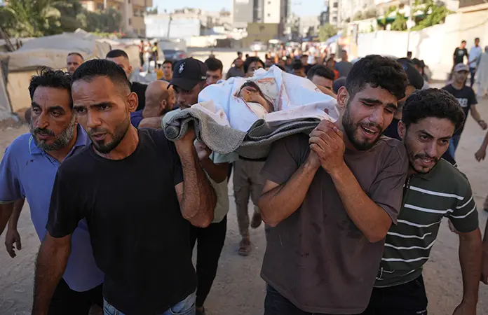 Ataque contra civiles en funeral en Gaza