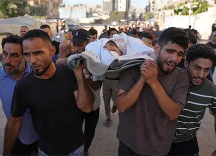 Ataque contra civiles en funeral en Gaza Ataque contra civiles en funeral en Gaza