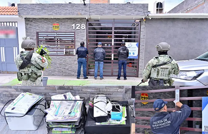 Catea la FGE casa donde producían permisos falsos