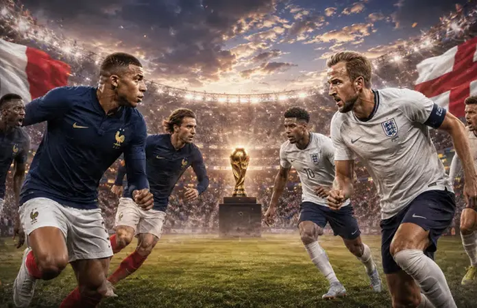 Francia e Inglaterra, por el 3er. lugar