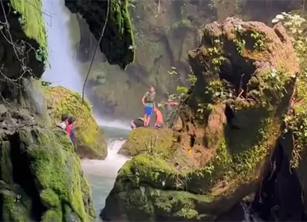Se ahoga una menor en cascada de El Naranjo Se ahoga una menor en cascada de El Naranjo
