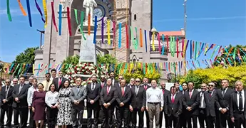 Conmemoran 154 aniversario luctuoso de Benito Ju&aacute;rez