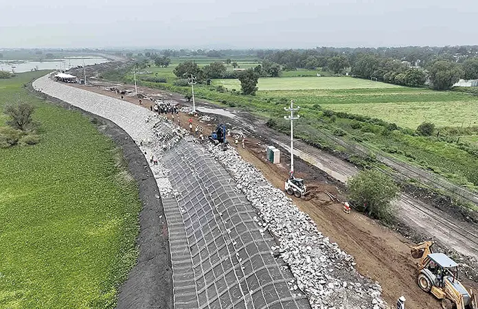 Costarán más de 558 mdp los bordos de Zumpango