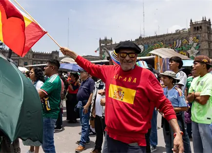 SSC informa Zócalo lleno por final del Mundial en CDMX SSC informa Zócalo lleno por final del Mundial en CDMX