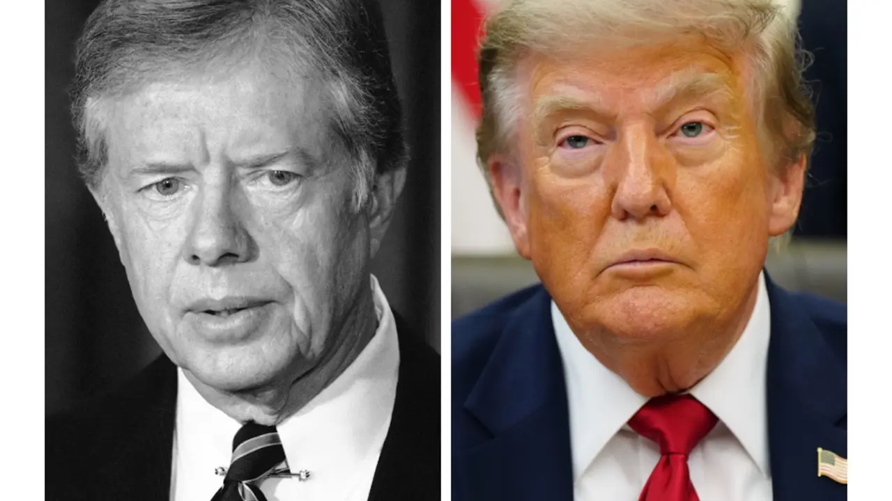 Trump cambia tono y compara su gestión con Jimmy Carter