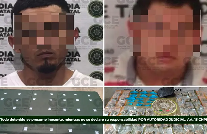 Caen dos "narcos" en dos municipios