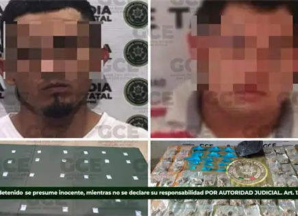 Caen dos "narcos" en dos municipios Caen dos "narcos" en dos municipios