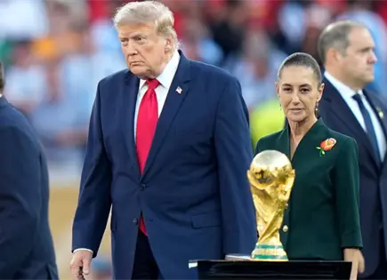 El paso de Sheinbaum en la final del Mundial 2026 El paso de Sheinbaum en la final del Mundial 2026