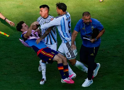 FIFA investigará enfrentamiento al término de la final del Mundial FIFA investigará enfrentamiento al término de la final del Mundial