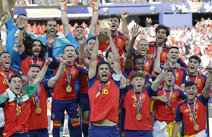 La Furia Roja campeona