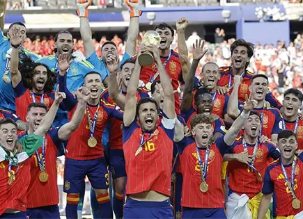 La Furia Roja campeona La Furia Roja campeona