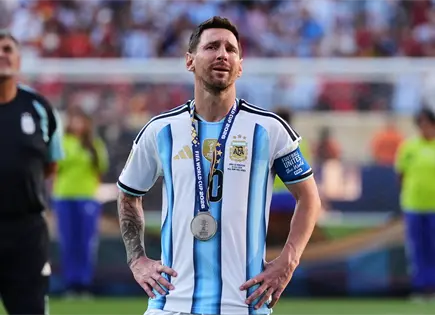 Lionel Messi cierra su sexto Mundial entre lágrimas Lionel Messi cierra su sexto Mundial entre lágrimas