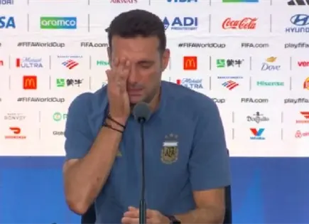 Lionel Scaloni rompe en llanto y abandona conferencia tras Mundial 2026 Lionel Scaloni rompe en llanto y abandona conferencia tras Mundial 2026