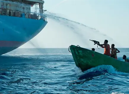 Secuestran piratas somalíes buque petrolero Secuestran piratas somalíes buque petrolero
