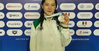 Suri Cueva gana plata en la Copa de Clavados de Guadalajara