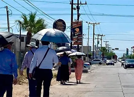 Alertan a la poblaci&oacute;n por golpe de calor