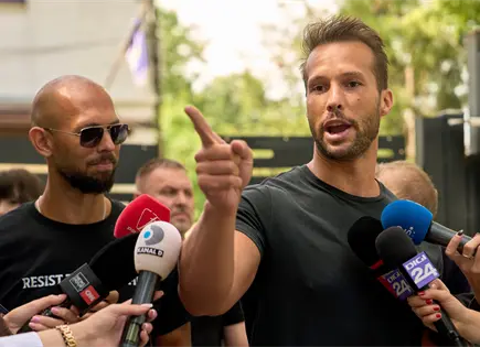 Andrew y Tristan Tate arrestados en Miami por extradición a Reino Unido Andrew y Tristan Tate arrestados en Miami por extradición a Reino Unido