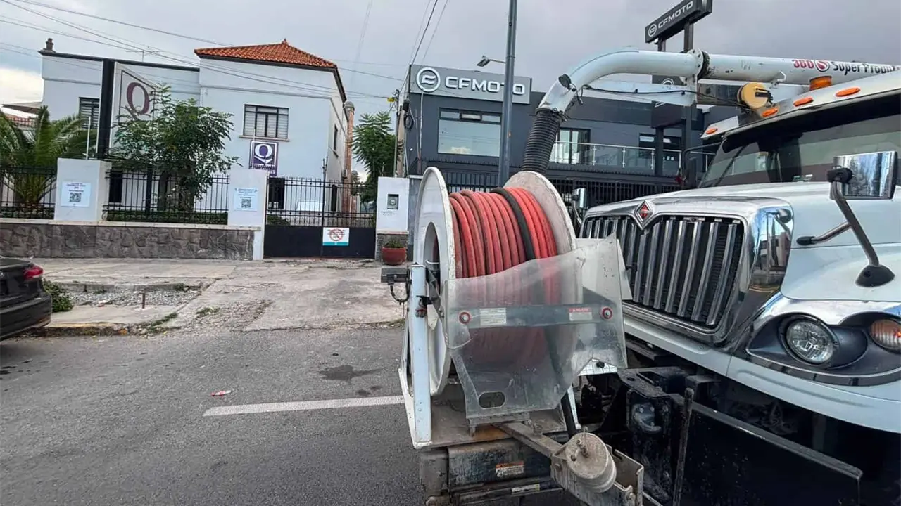 Residuos obstruían la red sanitaria.