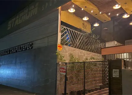 Clausuran Terraza Chapultepec tras riña; reportan dos lesionados Clausuran Terraza Chapultepec tras riña; reportan dos lesionados