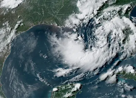 Depresión tropical se acerca a costas del Golfo de México Depresión tropical se acerca a costas del Golfo de México