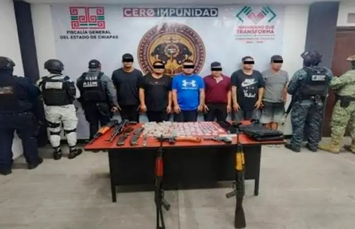 Detienen a 11 integrantes del CDS en Chiapas