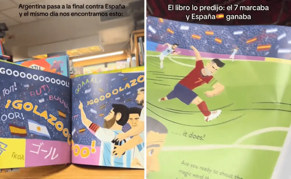 Libro infantil ilustra el final del Mundial 2026 y genera polémica