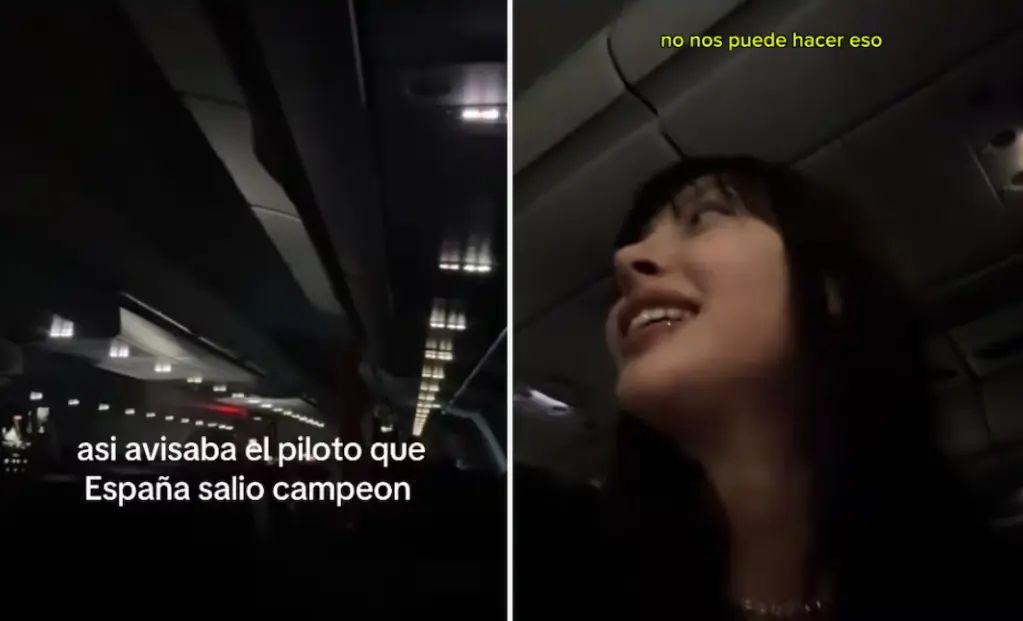 Piloto bromea con pasajeros argentinos sobre final del Mundial