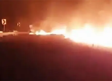 Video | Explosión de pipa colapsa tráfico en carretera 57 Video | Explosión de pipa colapsa tráfico en carretera 57