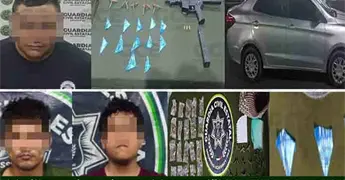 Caen tres "narcos" en la capital y en Valles