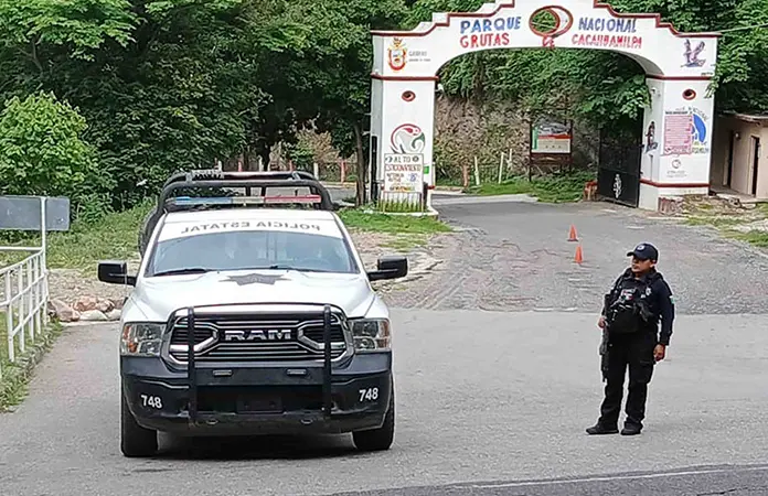 Hallan 3 cadáveres en Grutas Cacahuamilpa