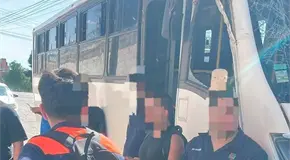 Se roban cami&oacute;n de personal con todo y trabajadores