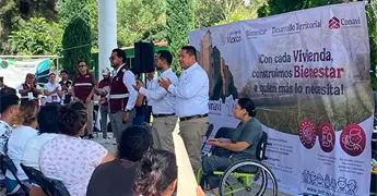 Construir&aacute;n viviendas del Bienestar en Rioverde