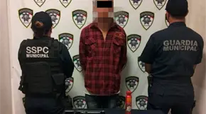 En flagrancia detienen a asaltante en el Centro
