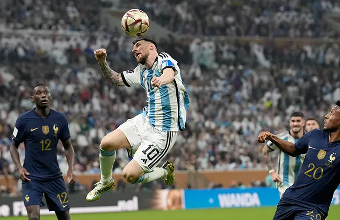 Lio Messi, el Mejor Jugador del Mundial