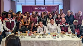 Morenistas ven a Zumaya como única posibilidad en 2027 Morenistas ven a Zumaya como única posibilidad en 2027